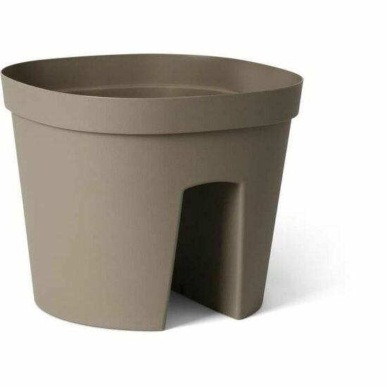 Zelfwaterende bloempot Garden ID Taupe 1