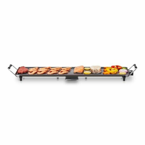 Grill Continental Edison CEGPL872B noir 1800 W 1