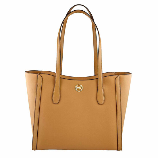 Dames handtas Michael Kors Leida Bruin 40 x 28 x 11 cm 1