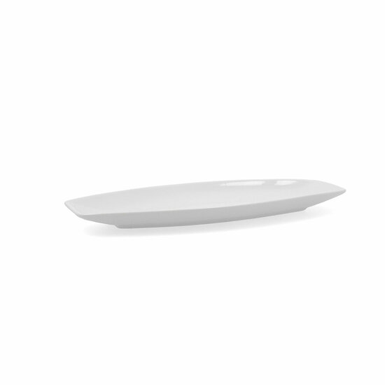 Serveerschaal Quid Gastro 30 x 13 x 2,5 cm Keramisch Wit 6 Stuks (Pack 6x) 1