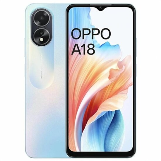 Smartphone Oppo A18 6,5&quot; MediaTek Helio G85 4 GB RAM 128 GB Blauw Zwart 1