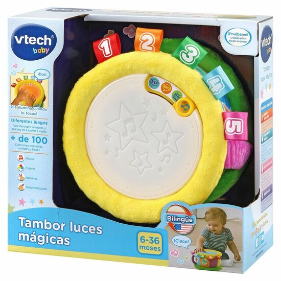 Interactief Speelgoed Vtech Baby Trommel (ES-EN) 4