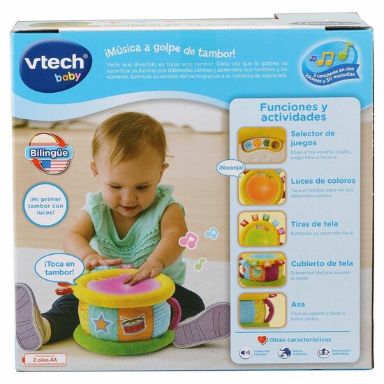 Interactief Speelgoed Vtech Baby Trommel (ES-EN) 5