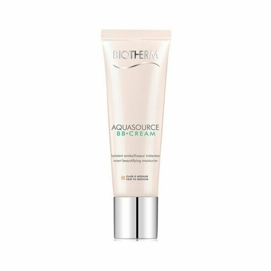 Vochtinbrengende Cr&egrave;me Make-Up Effect Aquasource Biotherm I0088864 30 ml 1