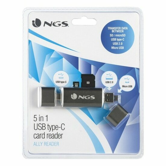 Kaartlezer Extern NGS ALLYREADER USB-C 5