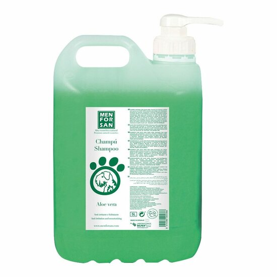 Hondenshampoo Menforsan 5 L Hond Alo&euml; Vera 1