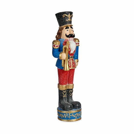 Decoratieve figuren Blauw Notenkraker 15 x 65,5 x 21,5 cm Keramisch 1