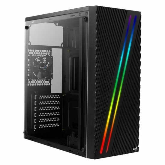 ATX Semi-toren BehuizingAerocool Streak RGB USB 3.0 Zwart 2