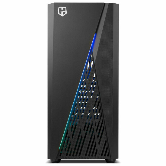 ATX Semi-toren BehuizingNox NXHUMMERFROST Zwart ATX 4