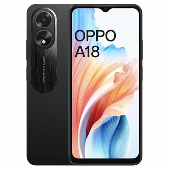 Smartphone Oppo A18 6,5&quot; MediaTek Helio G85 4 GB RAM 128 GB Zwart 1