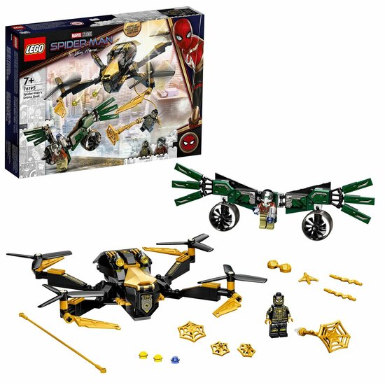 Playset Lego 76195 Spider-Man Drone Duel 198 Onderdelen 1