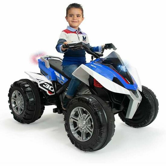 Elektrische Kinderquad Injusa Rage Licht Blauw Wit 12 V 6