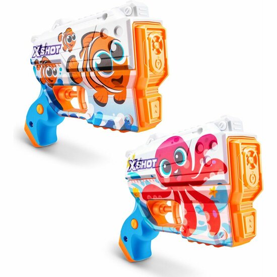 2 pistolen Set Zuru X-Shot Preschool Blaster  130 ml 15,5 x 37 x 4,8 cm 1