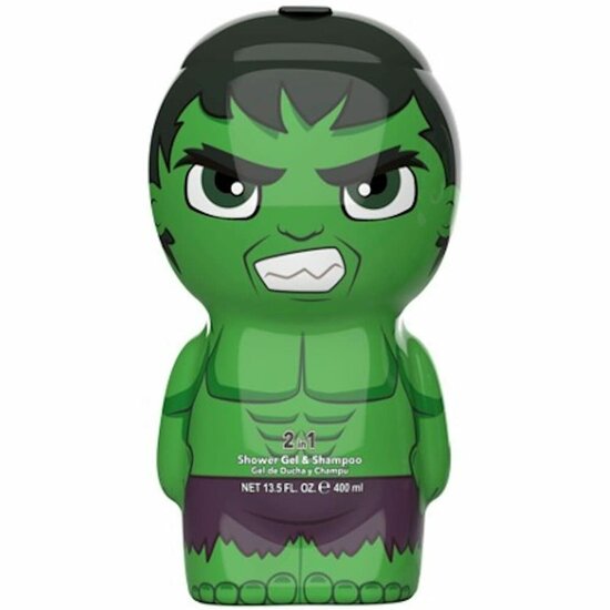 2-in-1 Gel en Shampoo Air-Val Hulk 400 ml 1