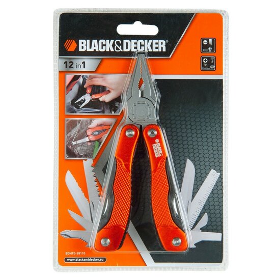 12-in-1 multitool Black &amp; Decker bdht0-28110 Oranje 2