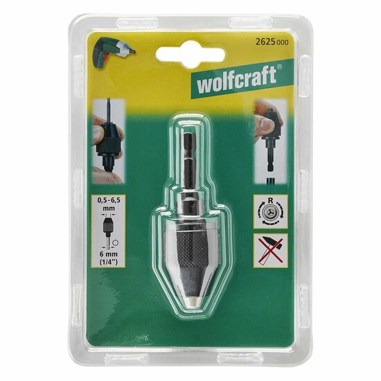 Boorhouder met sleutel Wolfcraft 2625000 4