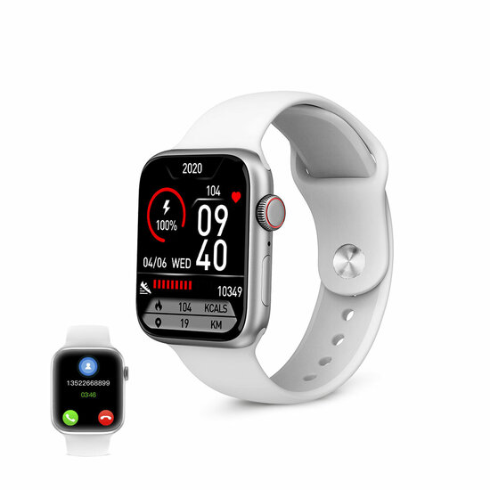 Smartwatch KSIX Urban 4 mini Wit 1,74&quot; 1