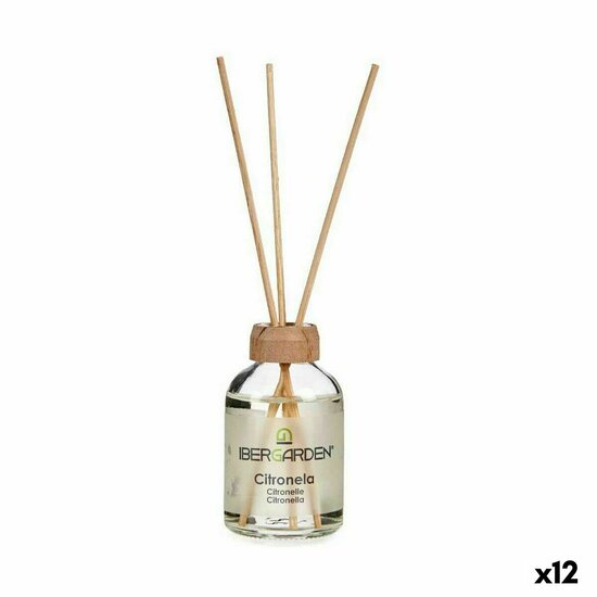 Geurstokjes Citronella 50 ml (12 Stuks) 1