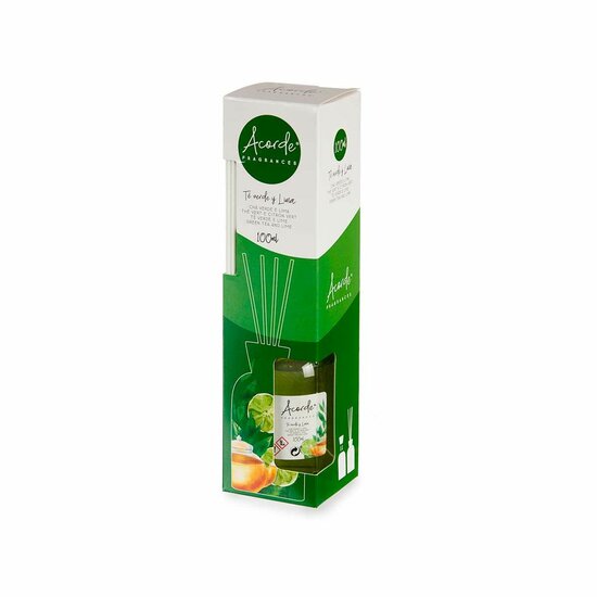 Geurstokjes Limoen Groene Thee 100 ml (12 Stuks) 3