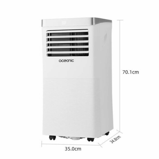 Draagbare Airconditioning Oceanic 2930 W 10000 BTU Wit A 2