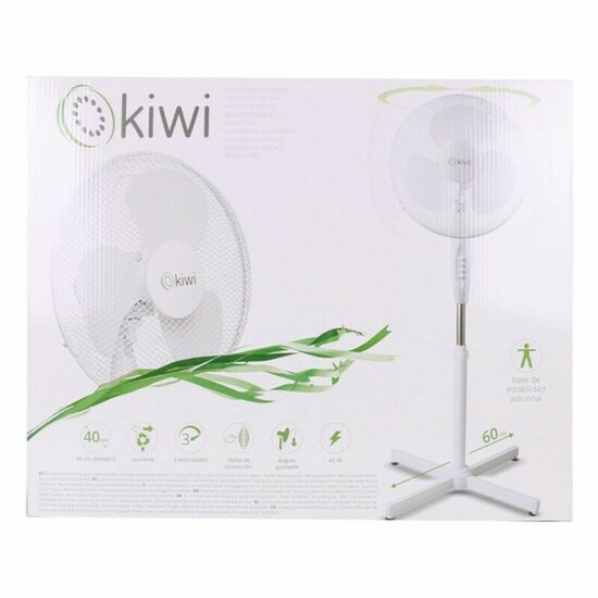 Staande ventilator Kiwi Wit 45 W (&Oslash; 40 cm) 4