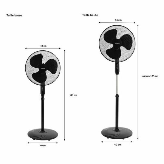 Staande ventilator Oceanic 683568 3