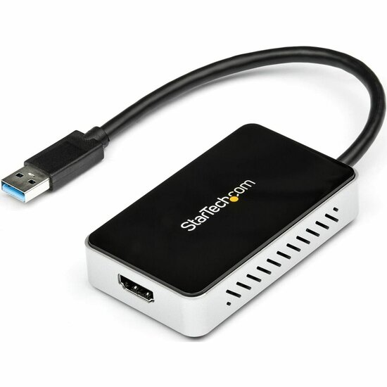 Adapter USB 3.0 naar HDMI Startech USB32HDEH Zwart 1