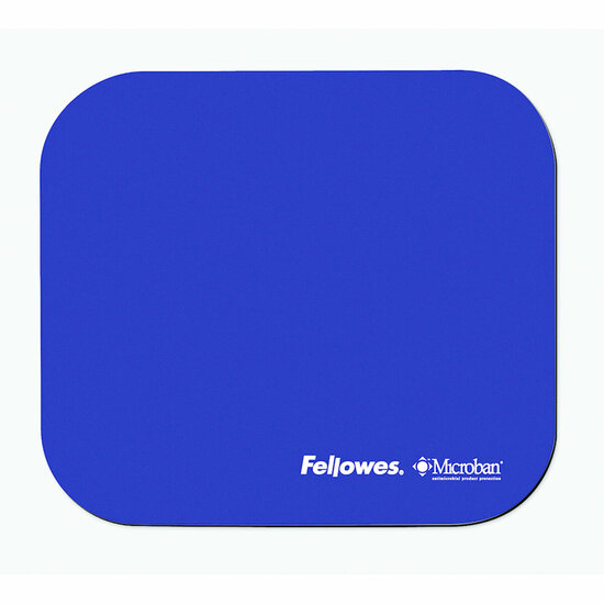 Muismat Fellowes Microban Blauw 1