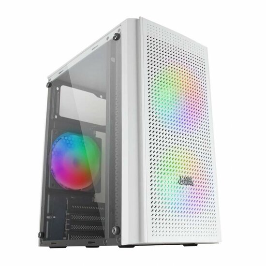 ATX Semi-toren BehuizingMars Gaming MC300W Wit RGB 1