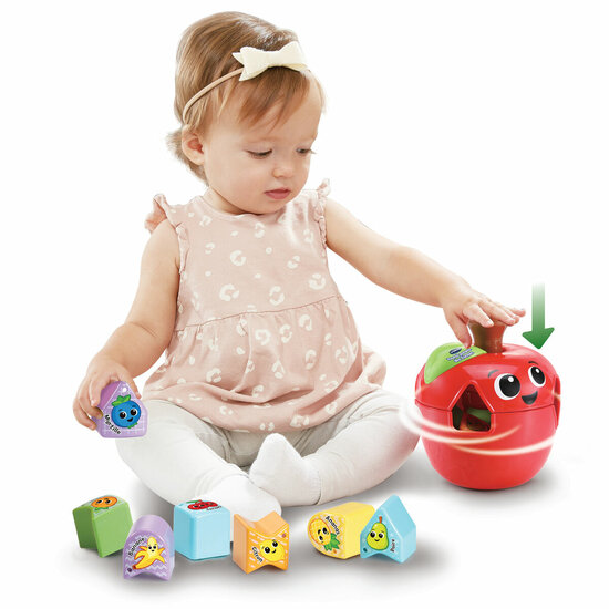 Interactief Speelgoed voor Baby&amp;apos;s Vtech Baby Tourni Pomme Des Formes 4