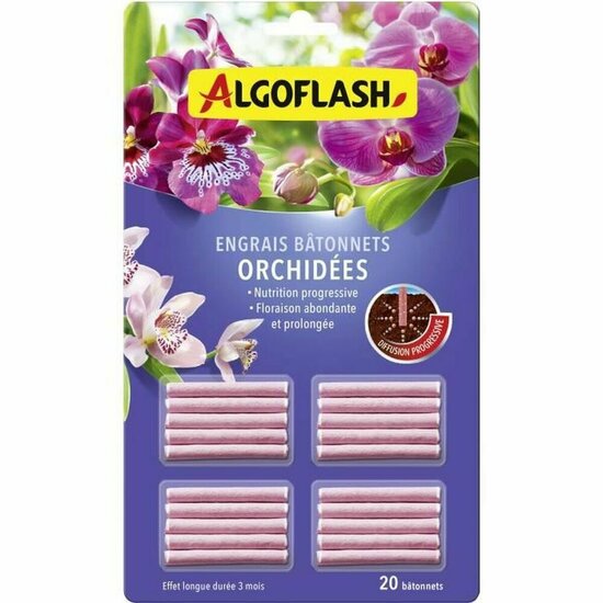 Kunstmest voor planten Algoflash Orchid 20 Stuks 1