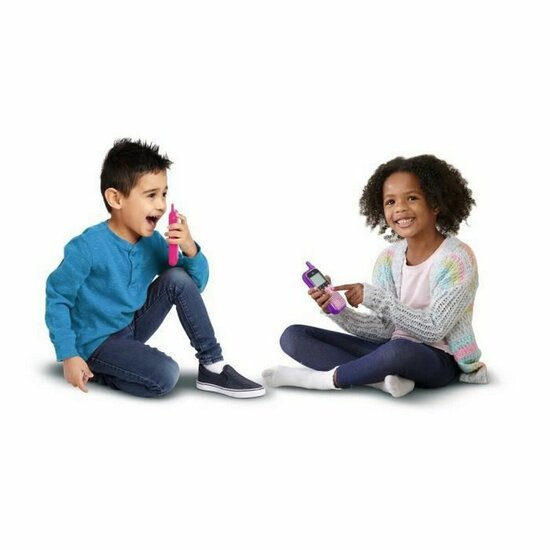 Walkie Talkie Vtech Kidi Talkie Paars Roze 2