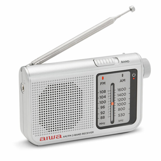 Transitorradio Aiwa AM/FM Grijs 4