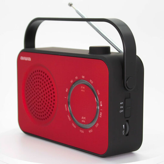 Transitorradio Aiwa R190RD ROJO Rood AM/FM 5