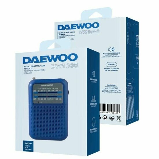 Radio Daewoo DW1008BL 2