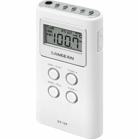 Radio Sangean DT120W BLANCO Wit 2