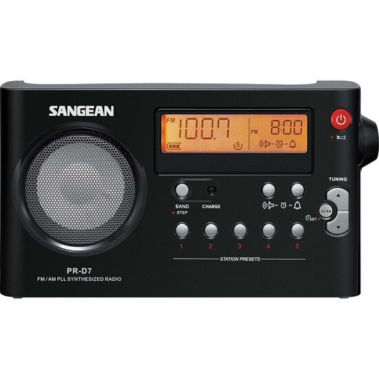 Radio Sangean PR-D7 Zwart 3