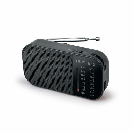 Radio Muse M025R Zwart 1