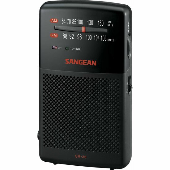 Radio Sangean SR35B NEGRO Zwart 1