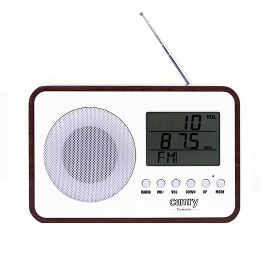 Radio Camry CR 1153 Wit Zwart Multicolour 2