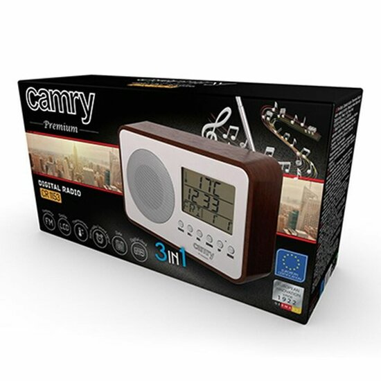 Radio Camry CR 1153 Wit Zwart Multicolour 6