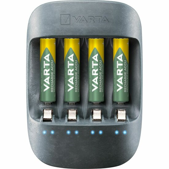 Batterijlader Varta Eco Charger 4 Batterijen AA/AAA 5