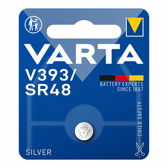 Knoopcel Varta Silver Zilveroxide 1,55 V SR48 1