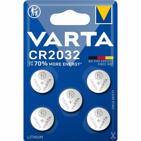 Lithium Knoopcelbatterijen Varta 06032 101 415 3 V (5 Stuks) 1