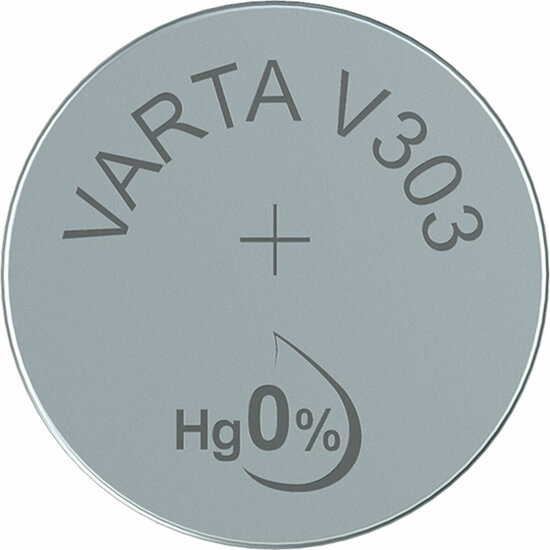 Lithium Knoopcelbatterij Varta Silver V303 2