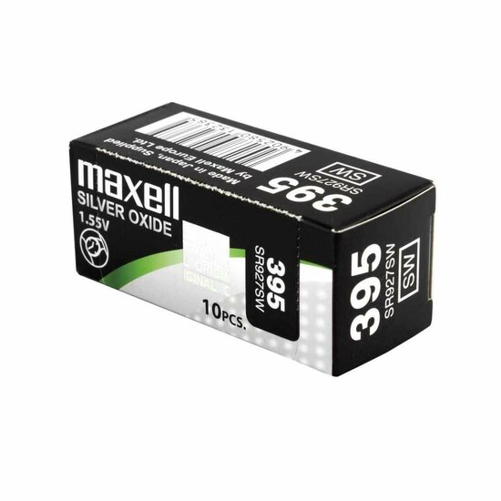 Knoopcelbatterij Maxell SR0927SW 395 1,55 V Knoopcelbatterij 1