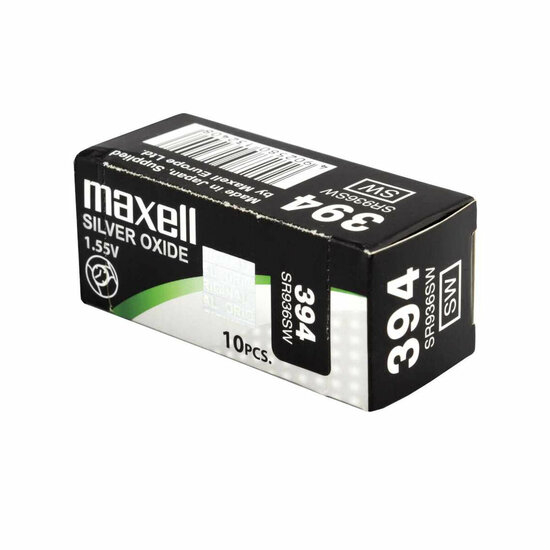 Knoopcelbatterij Maxell SR0936SW 394 1,55 V Knoopcelbatterij 1