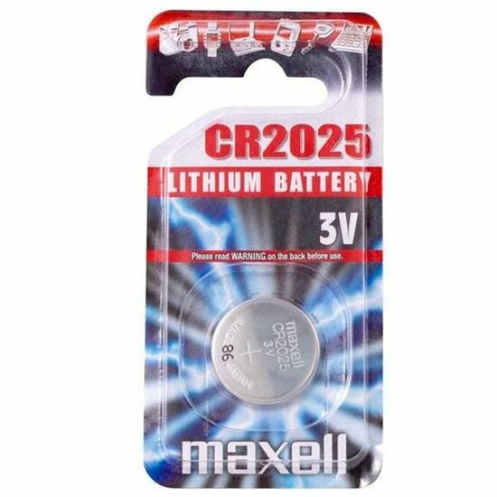 Lithium Knoopcelbatterijen Maxell 3V CR2025 (10 Stuks) 2