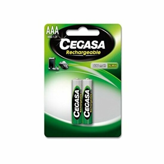 Oplaadbare Batterijen Cegasa HR3 800 mAh 800 mAh (2 uds) 2