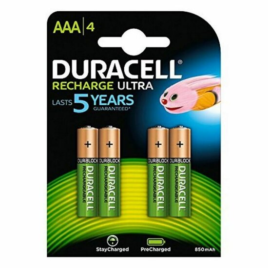 Oplaadbare Batterijen DURACELL StayCharged AAA (4pcs) HR03 AAA 1,2 V AAA 1